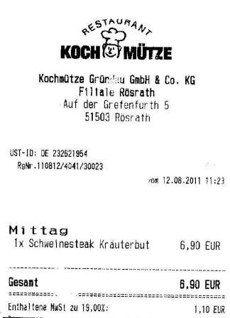 mpfh Hffner Kochmtze Restaurant